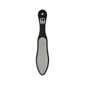 ForPro Black Bear Stainless Steel Pedicure File - Callus Remover Foot File- Double