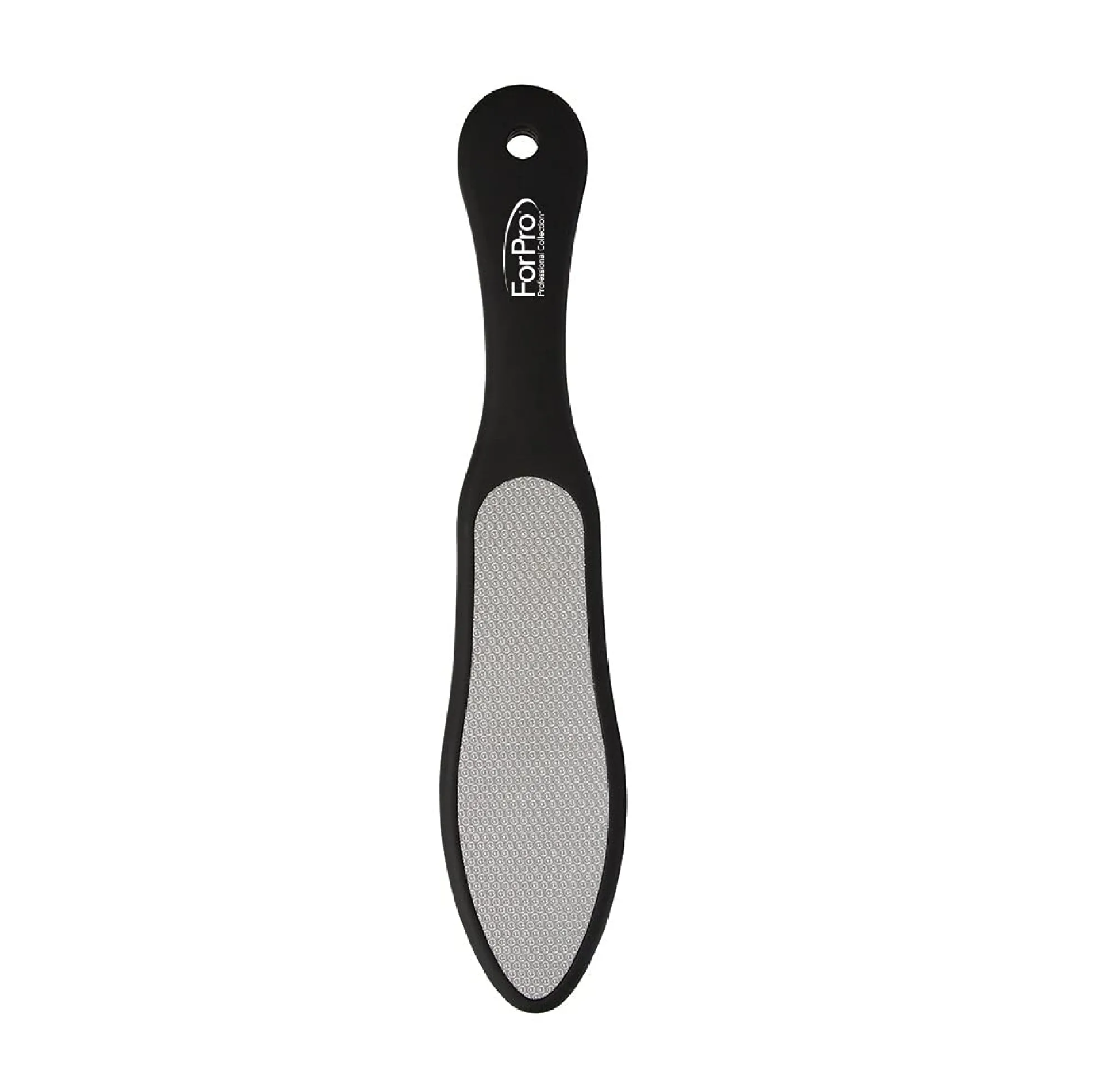 ForPro Black Bear Stainless Steel Pedicure File - Callus Remover Foot File- Double