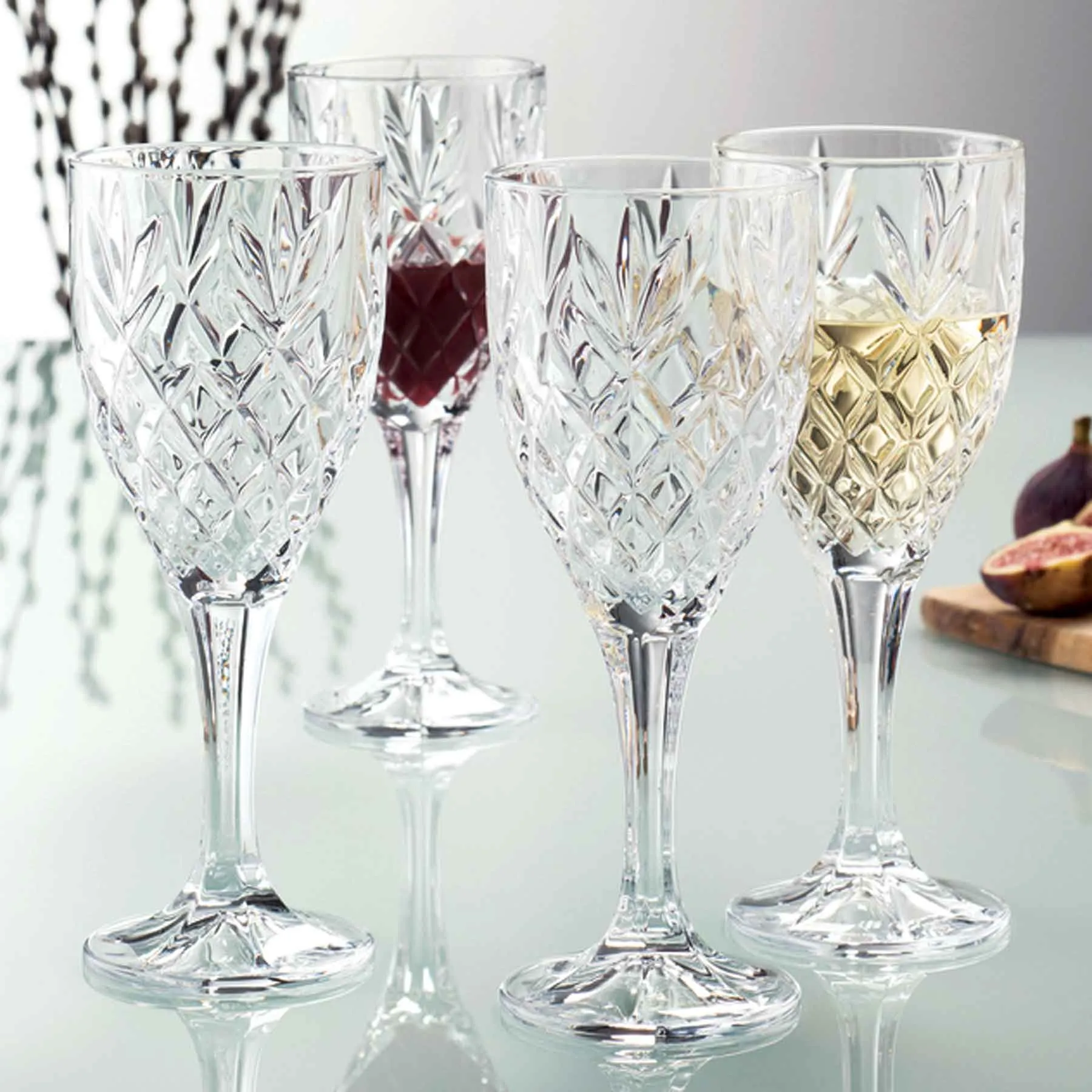 Galway Crystal Renmore Goblet Set