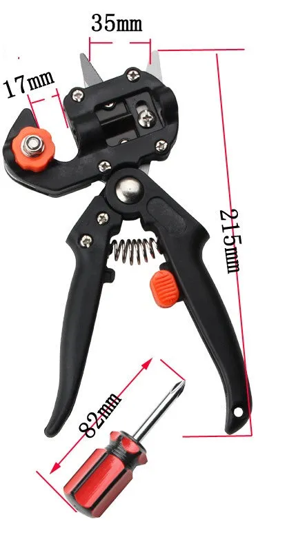 Grafting Shears For Gardening, Garden Grafting Tools Pruner Kit, Plant Branch Vine Fruit Tree Cutting Tool Kits Scissors