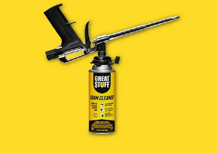 Great Stuff 12084890 12 oz Can Of Insulating Spray Foam Dispensing Gun Pro Tool Cleaner - Quantity of 1