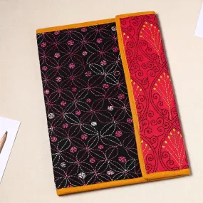 Handcrafted Bengal Kantha Work File Folder 77