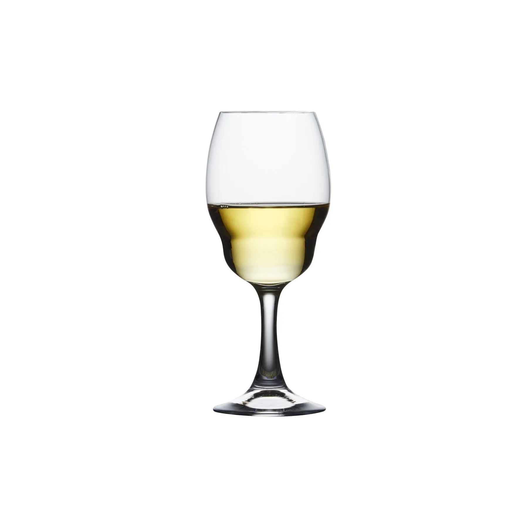 Heads Up Set of 2 White Wine Glasses