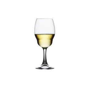 Heads Up Set of 2 White Wine Glasses