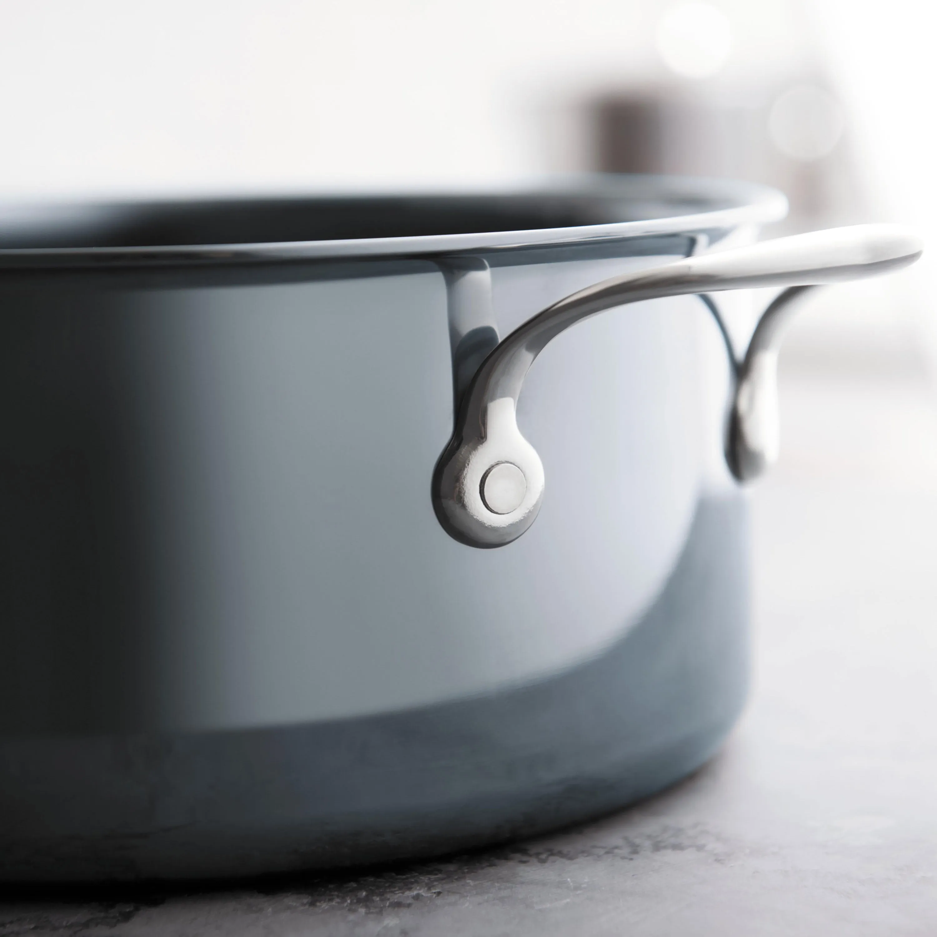 Hestan NanoBond 4-quart Titanium Stainless Steel Saucepan