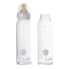 Hevea Standard Neck Baby Glass Bottle 2-pack 240ML/8OZ