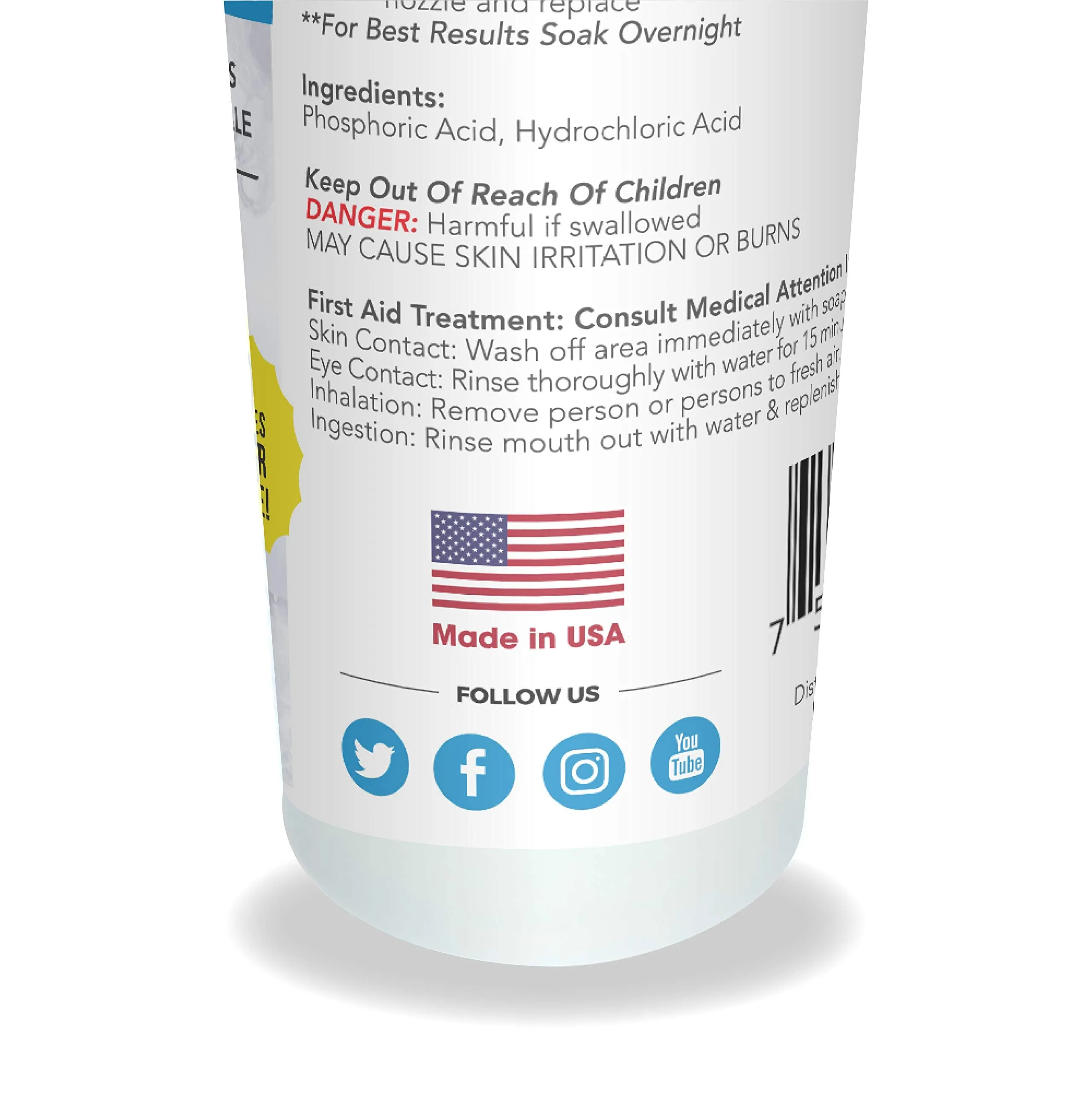 Hot Tub, Spa, and Pool Filter Cleaner 32oz