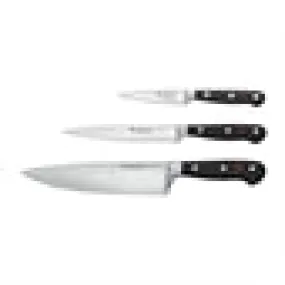 HW970 Wusthof 3 Piece Classic Knife Set