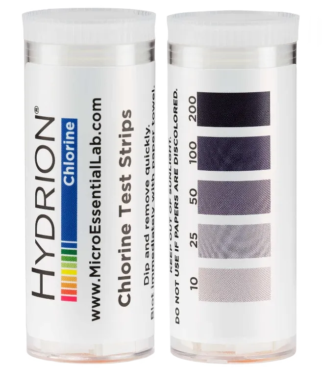 Hydrion - Test Strips, Chlorine