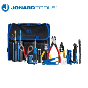 Jonard Tools - TK-160 - Fiber Prep Kit with Connector Cleaners & Visual Fault Locator