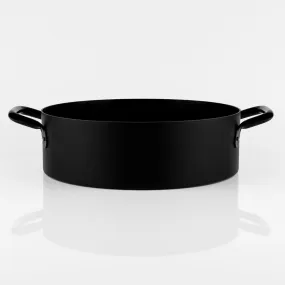 KnIndustrie Eat Big Black Casserole diam. 36 cm. steel