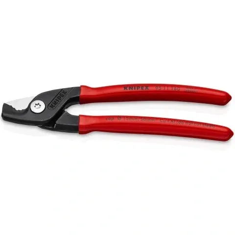 KNIPEX 9511160SBA 1/8 6 1/4" StepCut Cable Shears