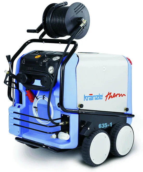 Kranzle KTH635-1, 1885psi High Pressure Hot Water And Steam Cleaner