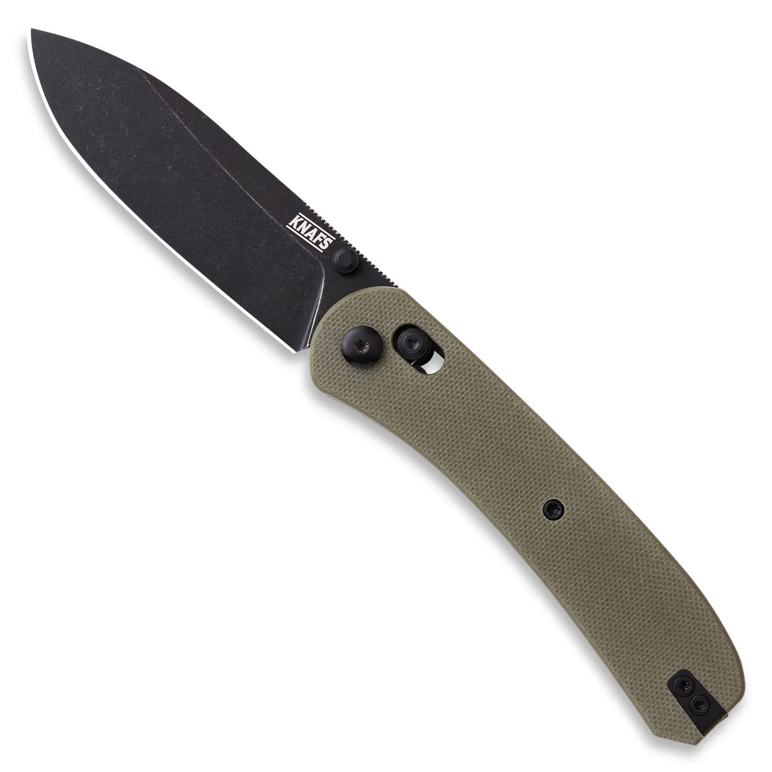 Lander 2 Pocket Knife - Flat G10 Scales - Pre-built