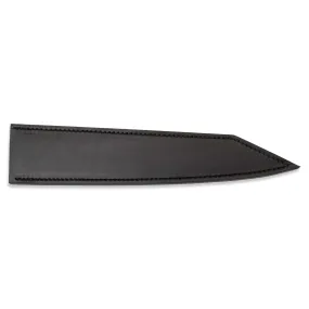 Leather Scabbard Knife Cover - 10" Slicer Leather Scabbard