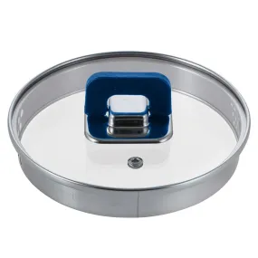 Lid For 1.5 Quart Saucepan Pot - See-Through Tempered Glass Lids, Works With Model: Nccwstkbul (Blue)