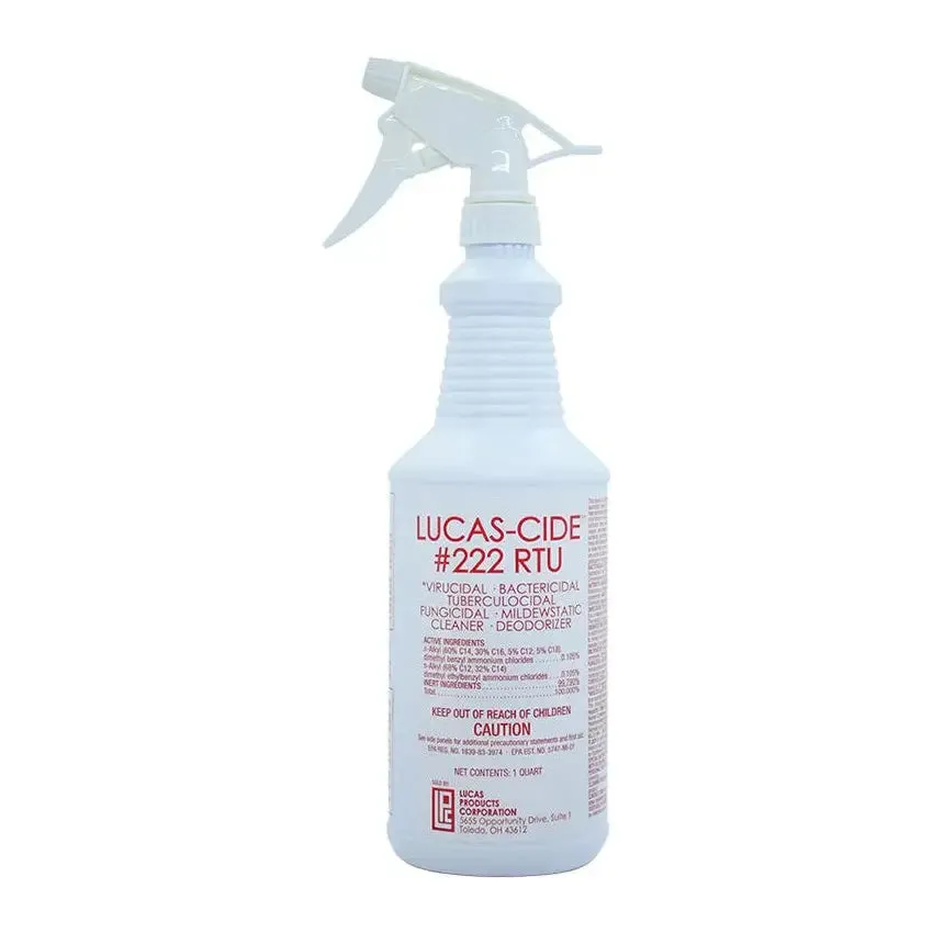 Lucas Products Lucas-cide #222 RTU Hospital Grade Disinfectant