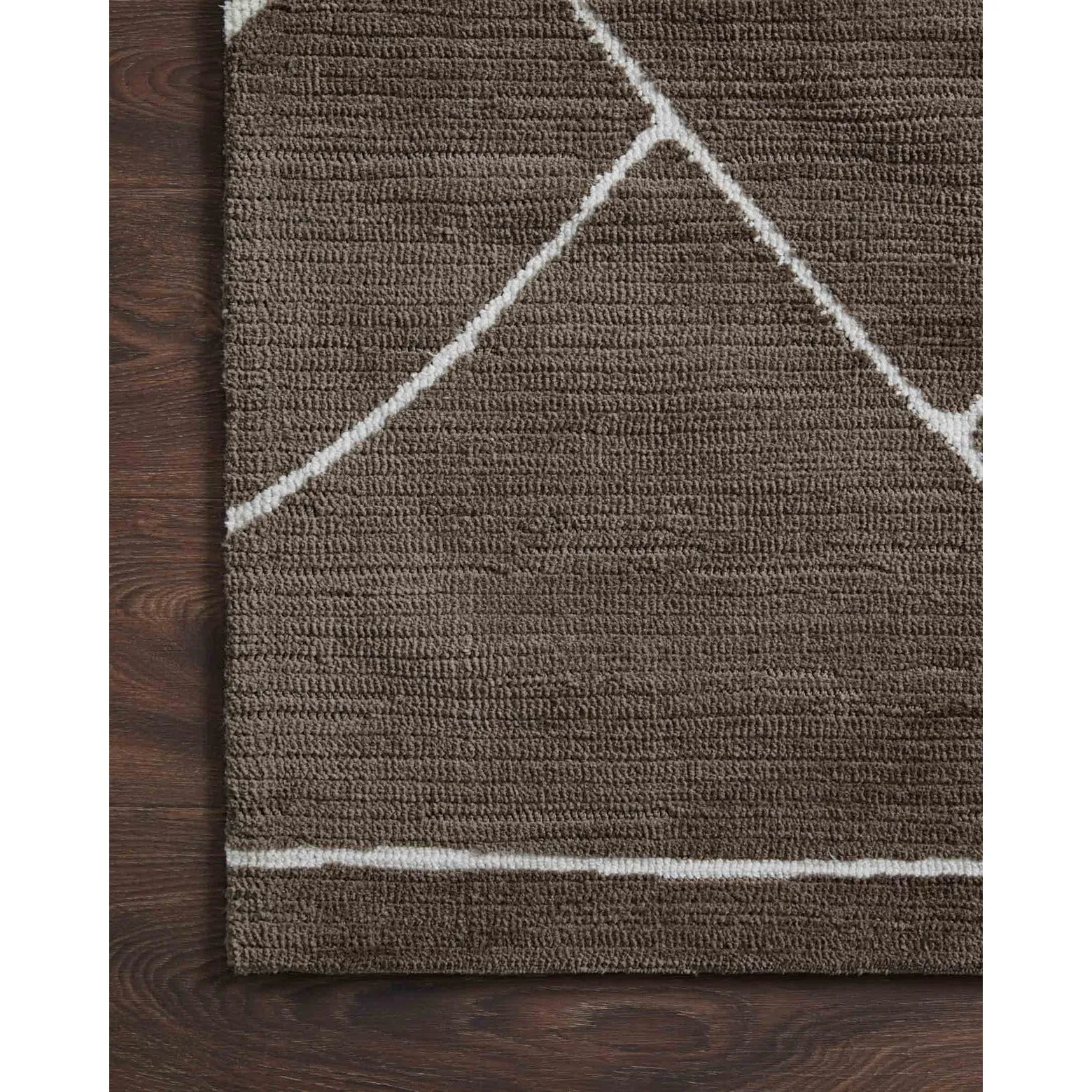 Magnolia Home Logan Mocha/White Rug