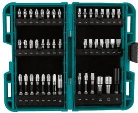 Makita Impact XPS E-01650 Impact Bit Set, 45-Piece, Steel :EA: QUANTITY: 1