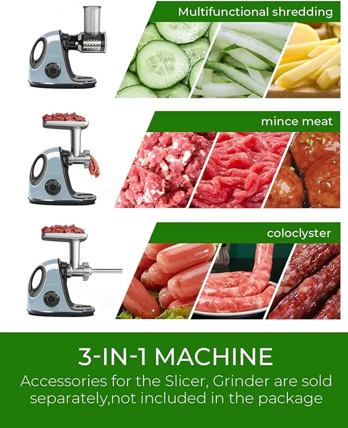 Masticating Cold Juicers 2-Speed Electric