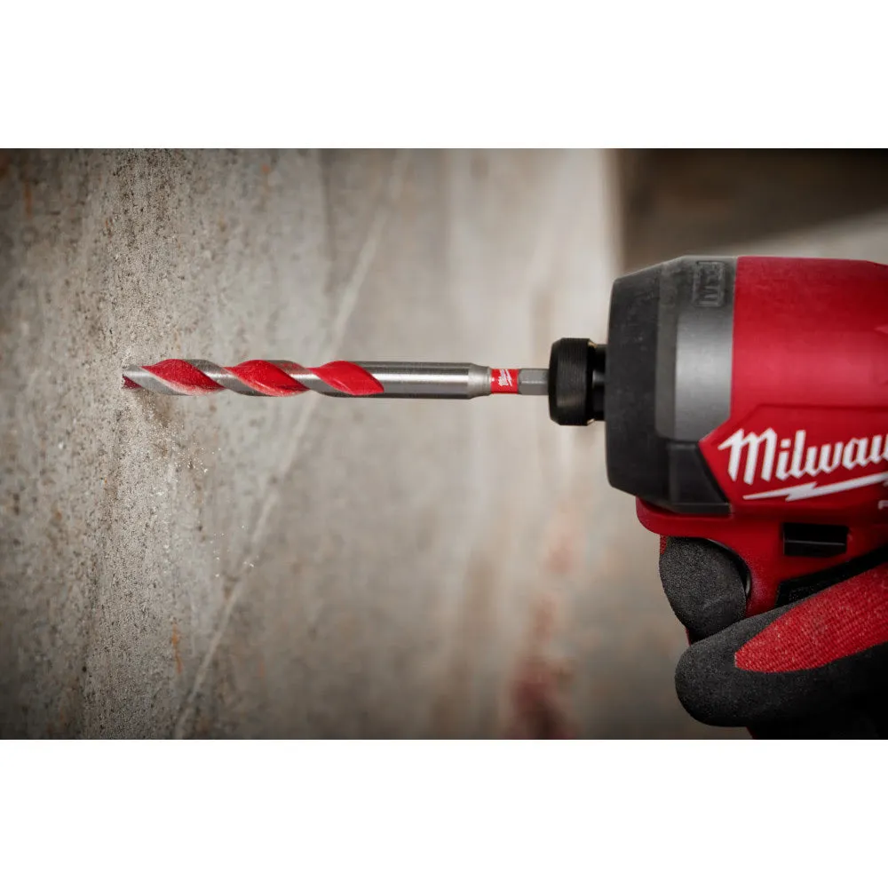 Milwaukee 48-20-9057 7pc. Large SHOCKWAVE™ Carbide Hammer Drill Bit Kit