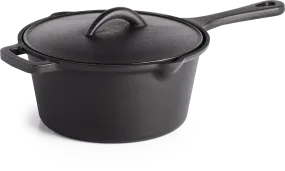 Napoleon 56051 Cast Iron Sauce Pan w/ Lid