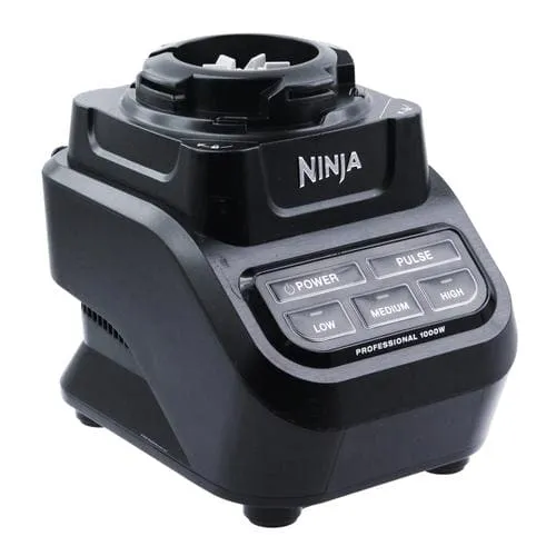 Ninja Professional Blender 72 oz - Get delicious preparations, nutritious juices, and consistent sauces . It features 1000 watts total grind technology, 3 adjustable speeds, and an extra large pitcher of 72 oz or 2.1 liters capacity - 427387