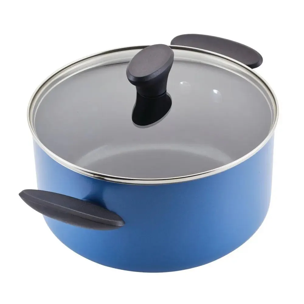 Open Box - Farberware Reliance 12pc Nonstick Cookware Set Blue