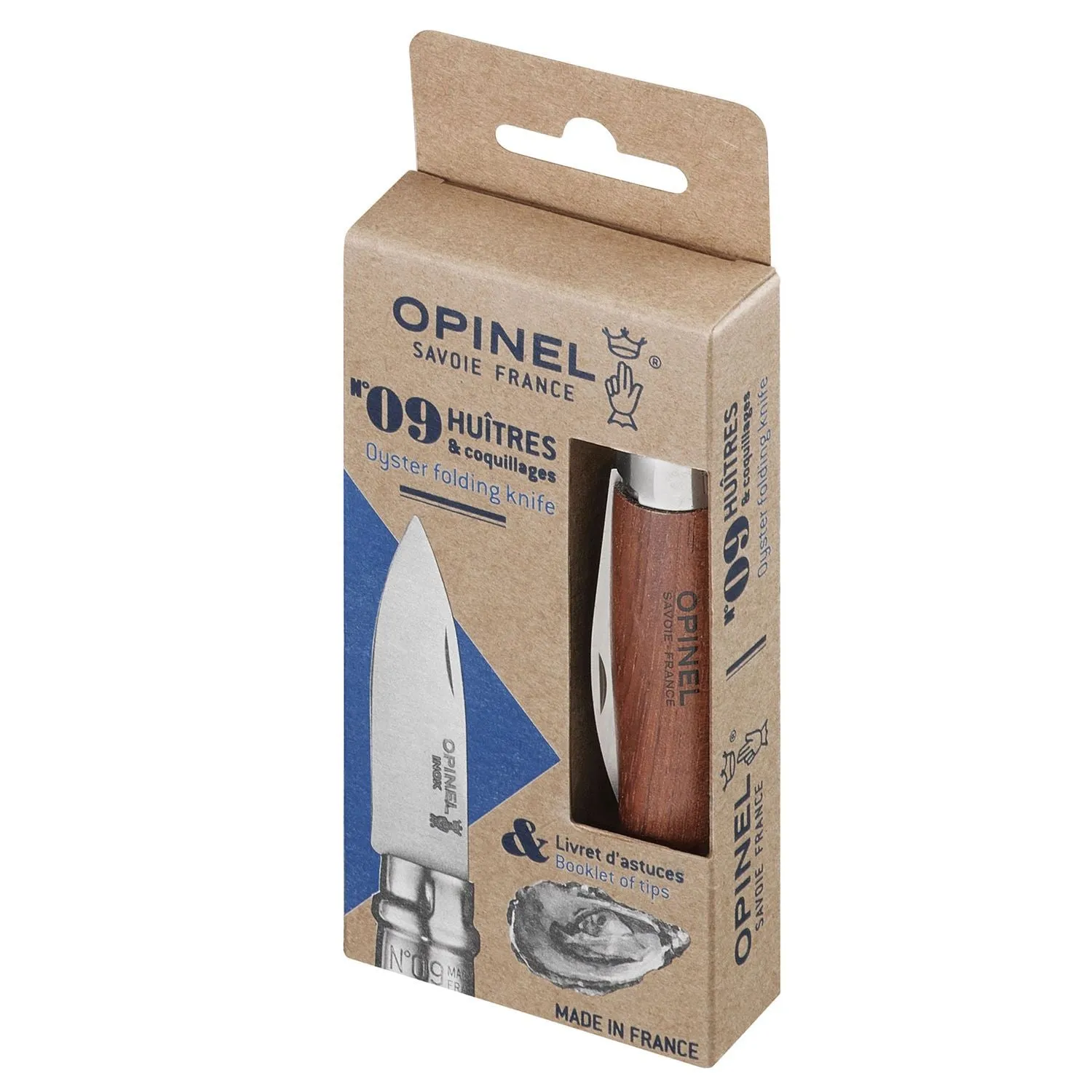 Opinel N09 Oyster & Shellfish Folding Knife 2.5"