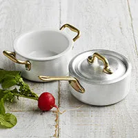 Ottinetti Mini Pots & Pans - with optional lid