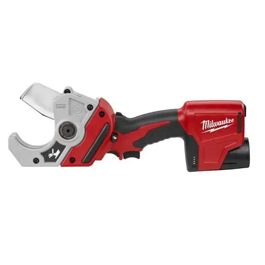 Pipe Shear - Milwaukee M12™ Plastic Pipe Shear Kit, 2470-21