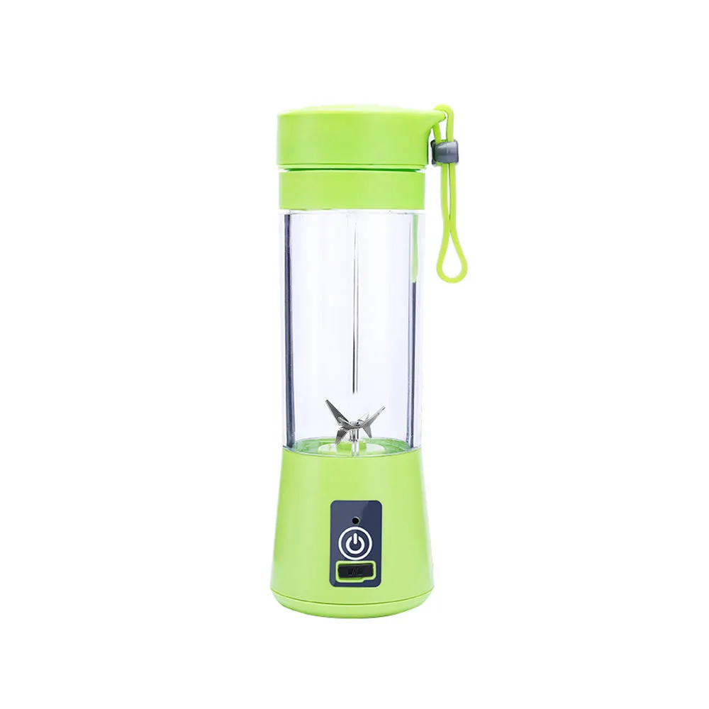 Portable Rechargeable Juice Blender with 6 Blades 380ml - HM-03