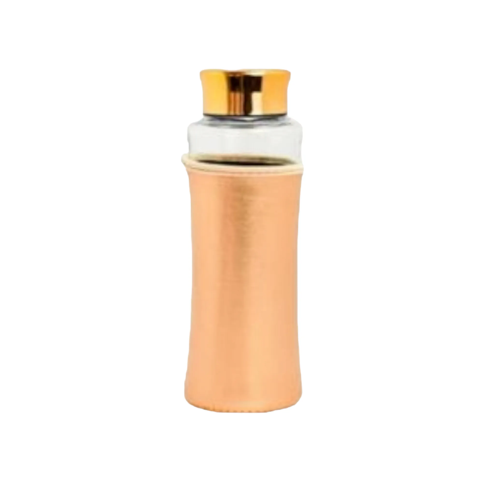 Regent Glass Drinking Bottle Flask 580ml with Colored Sleeve 26100