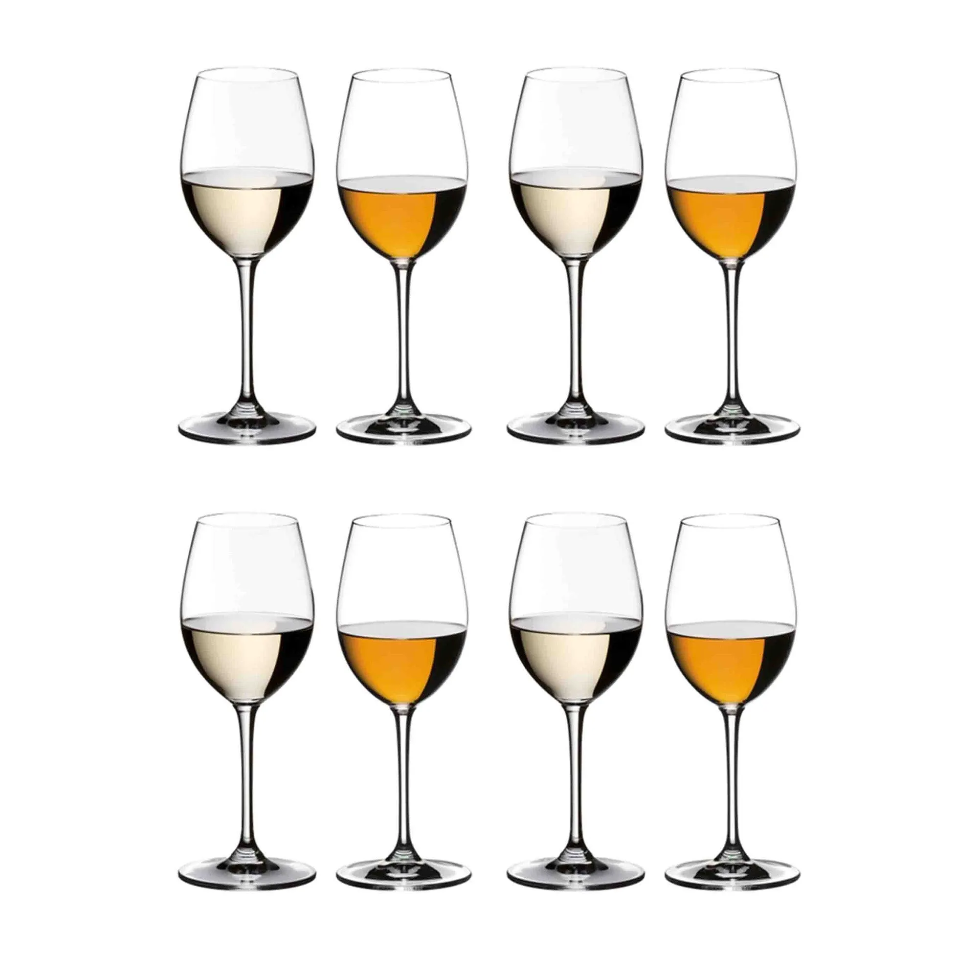 Riedel 8-Piece Vinum Sauvignon Blanc/Dessert Wine Glass Set, 12 Oz