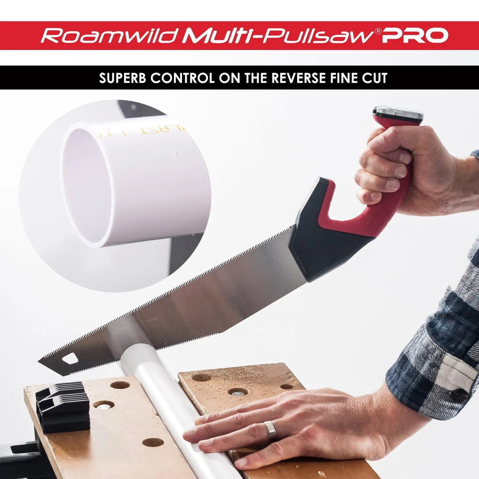 Roamwild Multi Pull Saw PRO - 2 Pull Saws In 1