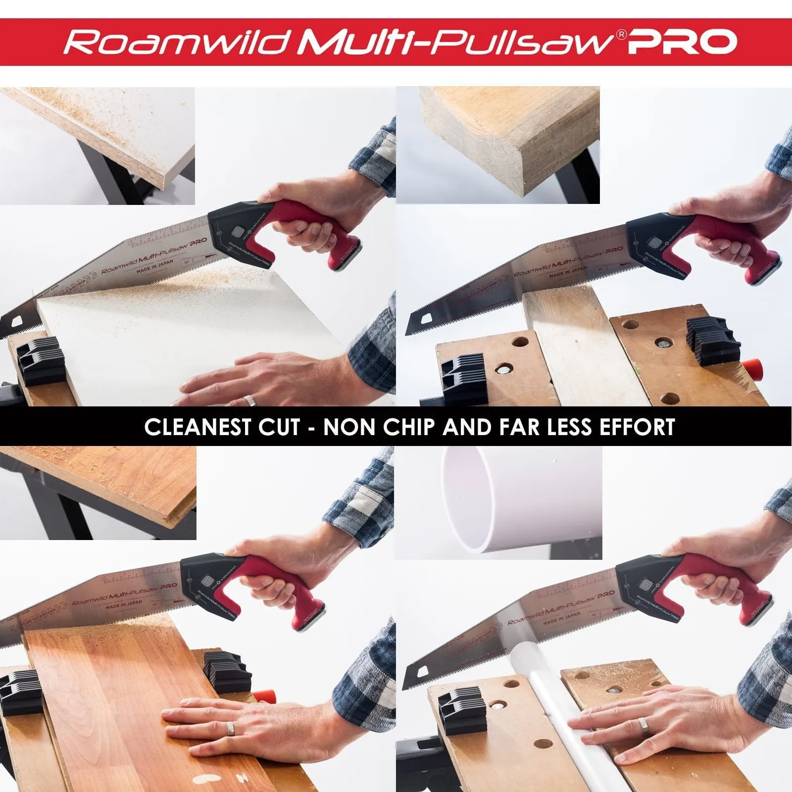 Roamwild Multi Pull Saw PRO - 2 Pull Saws In 1