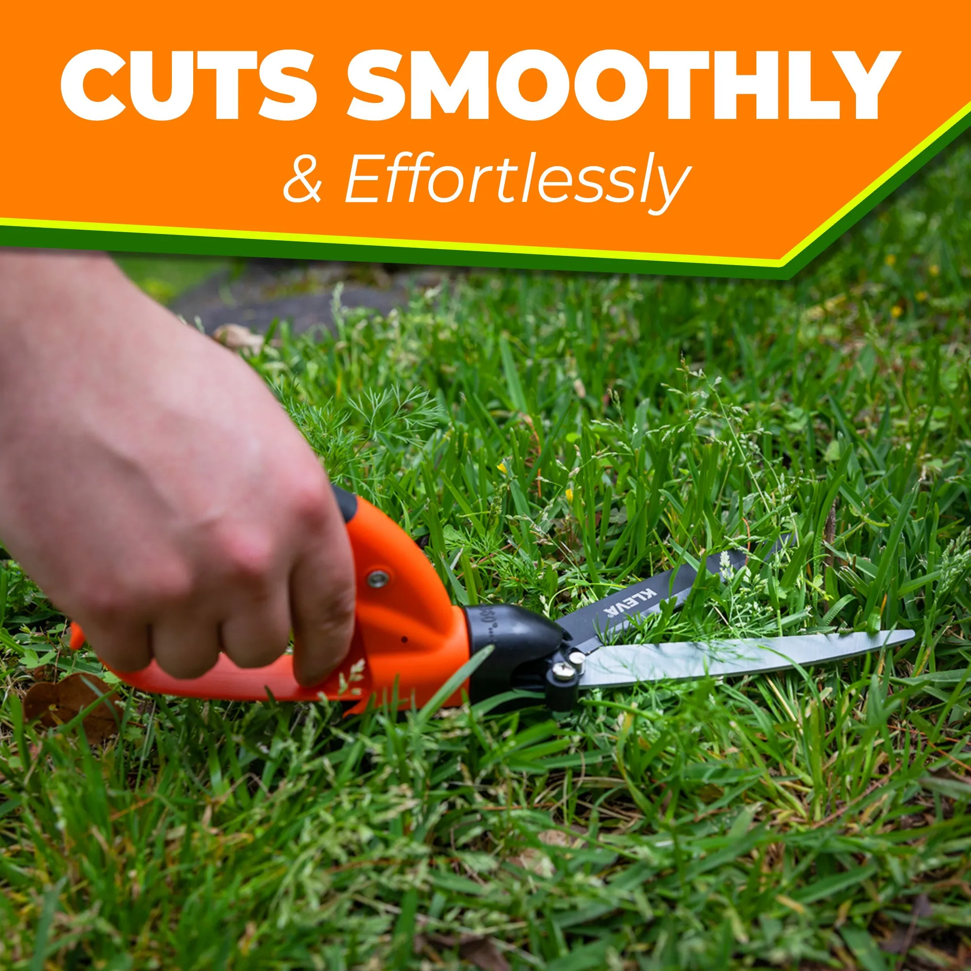 Rotating Grass Shears - Precision Gardening Made Easy