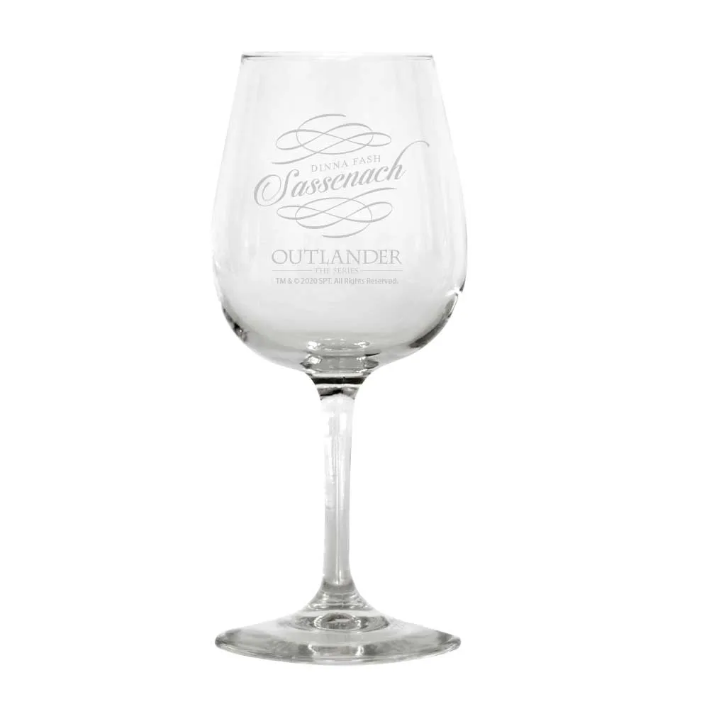 Sassenach Personalized Wine Glass from Outlander