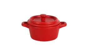 Saucepan With lid Red (12 x 8,5 x 6 cm)