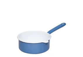 Saucepan with Spout 16cm Natural Blue Dark