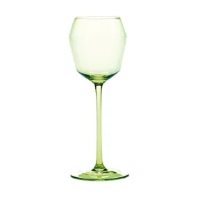 Serax Billie white wine glass h 20.4 cm. green