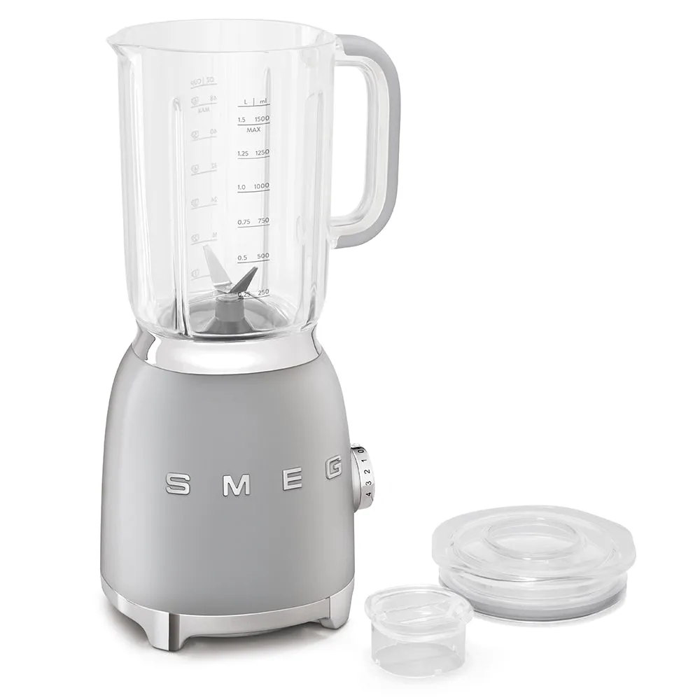 Smeg 50´Style Glass Blender Silver Blf01sveu