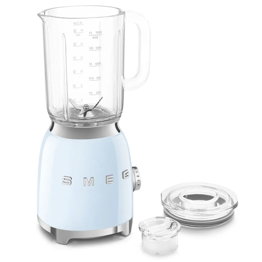 Smeg Glass Blender Blue Blf03pbeu