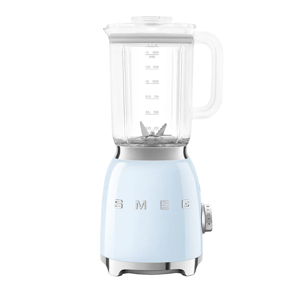 Smeg Glass Blender Blue Blf03pbeu