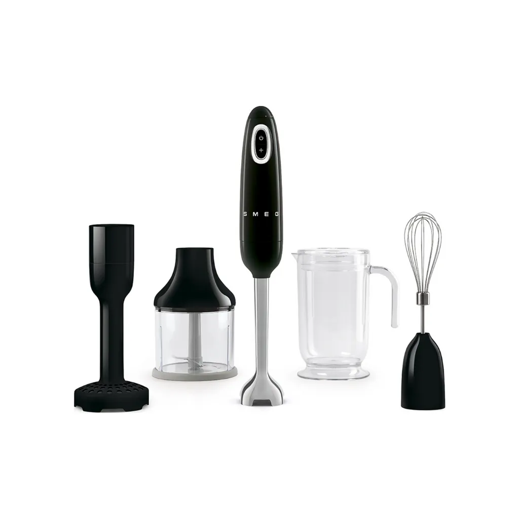 SMEG HBF02BLUK (Black) 50’s Retro Style Hand Blender