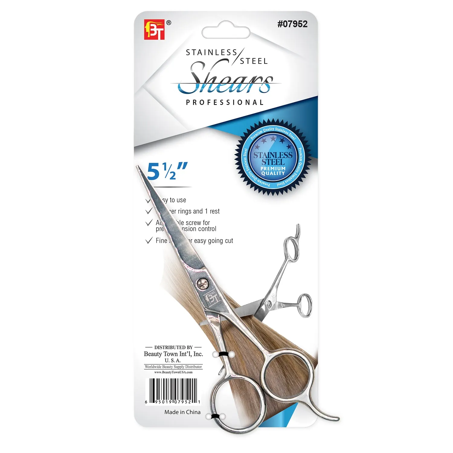 Stainless Steel 5.5" Hair Cutting Scissors