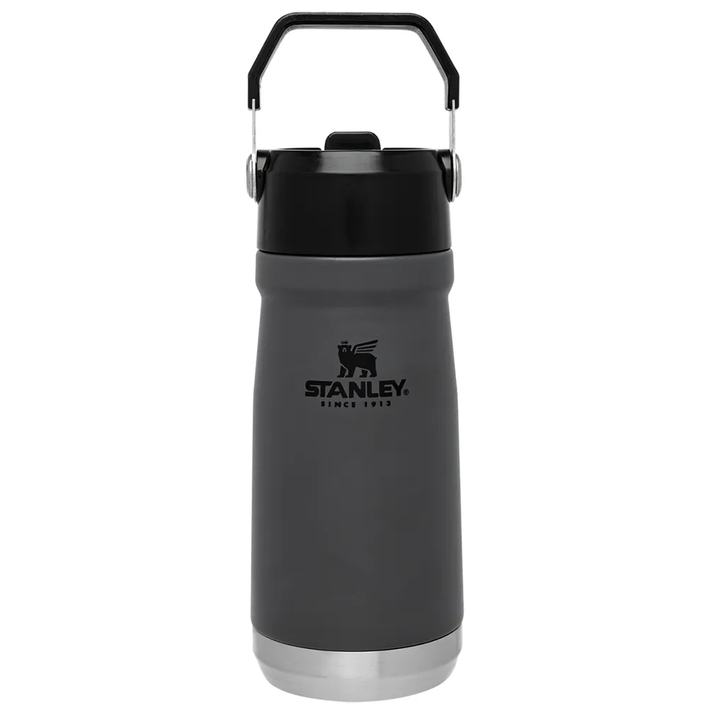 Stanley Iceflow Flip Straw Water Bottle 17oz - Charcoal