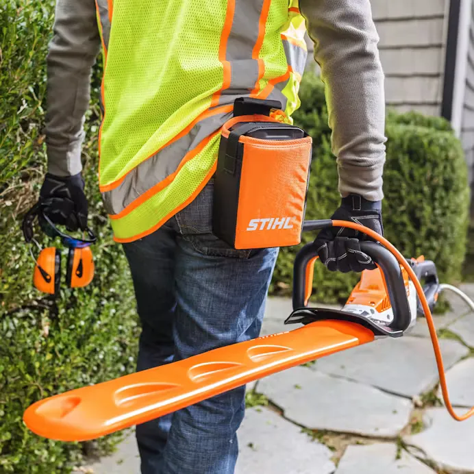 Stihl | HSA 94 R 24" Battery Hedge Trimmer | w/ AR 2000 L Backpack Battery, AL 500 Charger, Connecting Cable, AP adaptor, harness (HSA94R-AR2000-AL500-COMBO)