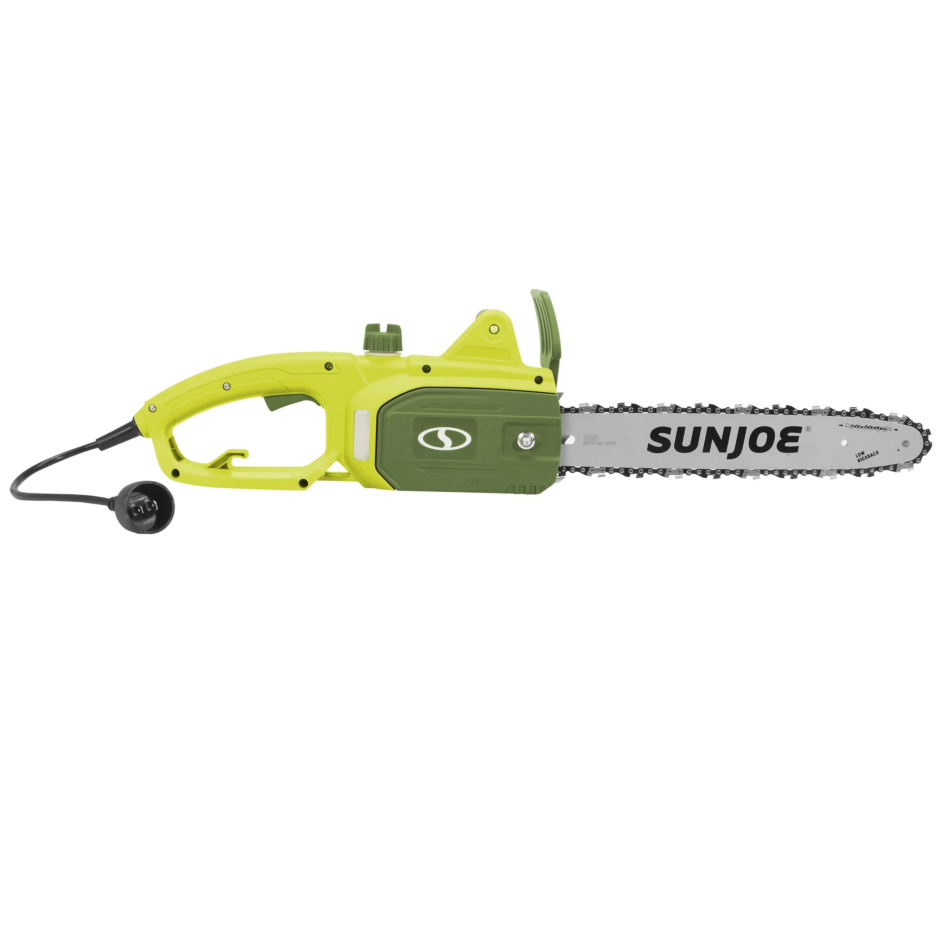 Sun Joe SWJ599E Tree Limb Master Electric Handheld Chainsaw | 14-Inch | 9-Amp | Low-Kickback