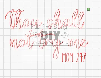 SVG DIgital File: Funny Mom Trio A